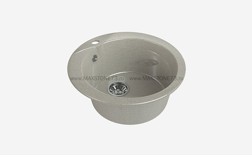 MAXSTONE Мойка глянцевая MS-1 (песочная) 470*470*215